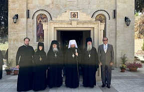 On the visit of Ambassador of Russia to Israel to Gorny Convent in Ein Kerem On the visit of Ambassador of Russia to Israel to Gorny Convent in Ein Kerem