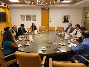 On the meeting with Deputy Director General of the Ministry of Foreign Affairs of Israel