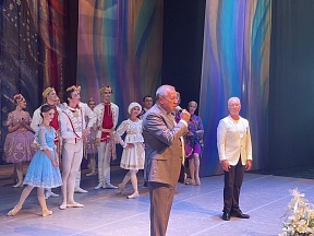 On the visit of Ambassador of Russia to Israel to the performance of the Theatre «Russian Ballet»