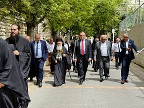 On the participation of Ambassador of Russia to Israel in the ceremonial events of the Jerusalem Patriarchate