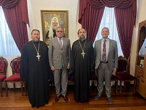 On the meeting of Ambassador of Russia to Israel with Head of the Russian Ecclesiastical Mission in Jerusalem