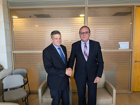 On the meeting of Ambassador of Russia with Deputy Director General of the Ministry of Foreign Affairs of Israel