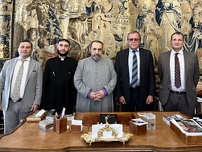 On the meeting of Ambassador of Russia to Israel with Armenian Patriarch of Jerusalem