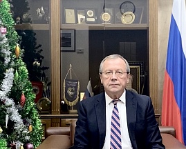 Поздравление Посла России в Израиле А.Д.Викторова с наступающим Новым годом Поздравление Посла России в Израиле А.Д.Викторова с наступающим Новым годом