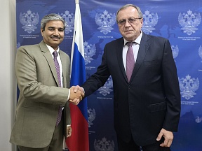 On the meeting of the Ambassadors of Russia and India to Israel