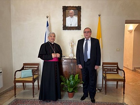 On the entry of Ambassador of Russia to Israel in the book of condolences in connection with the passing of Pope Francis