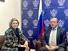 On the meeting of the Ambassador of Russia with Head of the Delegation of ICRC in Israel and the Occupied Territories