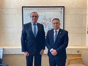 On the meeting of Ambassador of Russia with Deputy Director General of the Ministry of Foreign Affairs of Israel