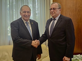 On the meeting of Ambassador of Russia to Israel with Mayor of Haifa