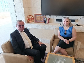 On the meeting of Ambassador of Russia with Deputy Director General of the Ministry of Foreign Affairs of Israel