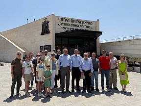 On the visit of diplomats of the Embassy of Russia in Israel to the Museum of the Jewish Warrior in Latrun