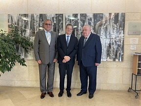 On the meeting with Deputy Director General of the Ministry of Foreign Affairs of Israel