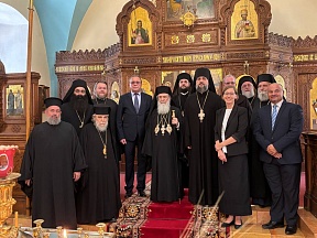 On the participation of the Ambassador of Russia to Israel in the festive events of the Russian Ecclesiastical Mission in Jerusalem