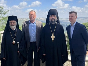 On the visit of Ambassador of Russia to Israel to the Gornensky Convent  in Ein Kerem