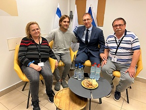 On the meeting of the military attaché at the Russian Embassy in Israel with a compatriot released from the Gaza Strip